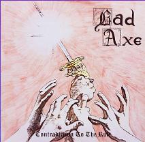 Bad Axe Vinyl LP Cover circa 1986